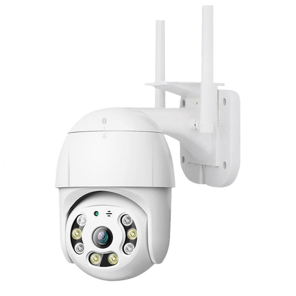 1080P Smart WiFi Camera System Waterproof Wireless Monitor Camera White |   Wireless Wifi & IP Security Cameras White