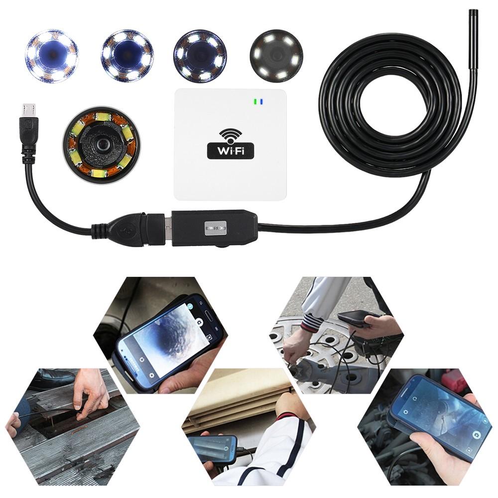 1*6 LED 5.5MM Lens Endoscope  |   Wireless Wifi & IP Security Cameras Home Security System Wireless Wifi & IP Security Cameras