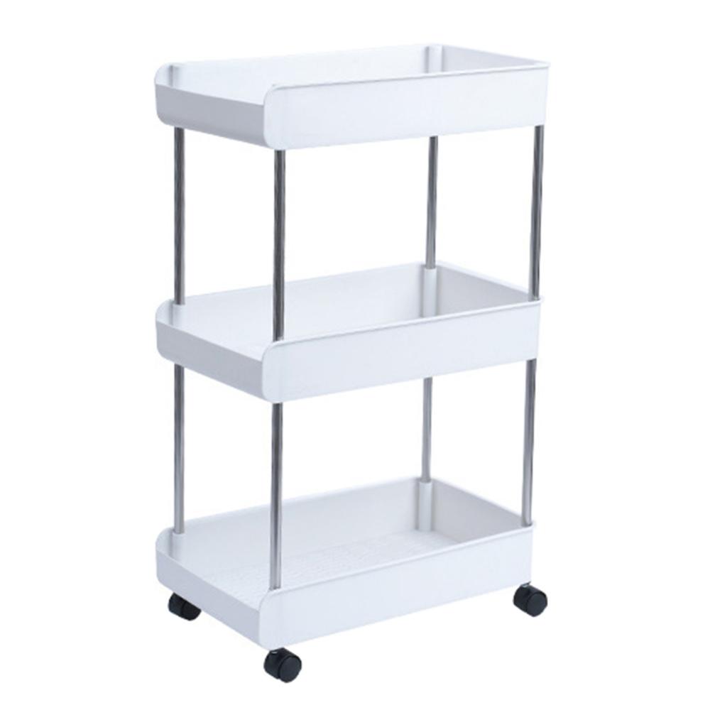 3-Tier Rolling Utility Cart with Wheels Hanging Hook  |   Small Appliances Kitchen & Dining Small Appliances