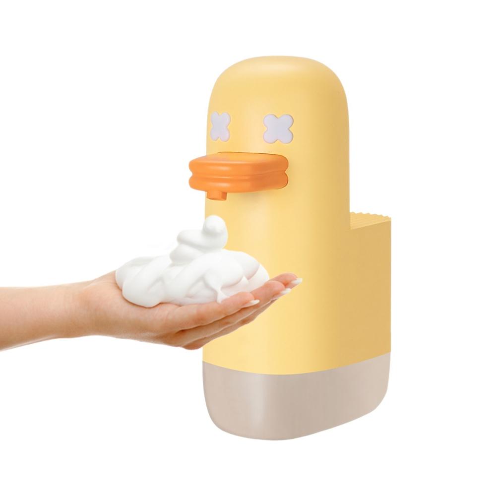 350mL Cute Duck Automatic Foam Soap Dispenser Touchless Foaming Soap Dispenser USB Powered Desktop Infrared Soap Dispenser for Home Kitche Toilet Office Hotel Yellow |   Smart Home System Smart Home System Smart Home System