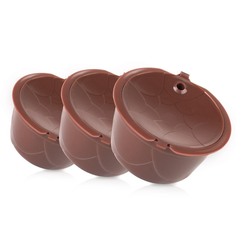 3PCS Reusable Coffee Pods Brown |   Small Appliances Kitchen & Dining Brown