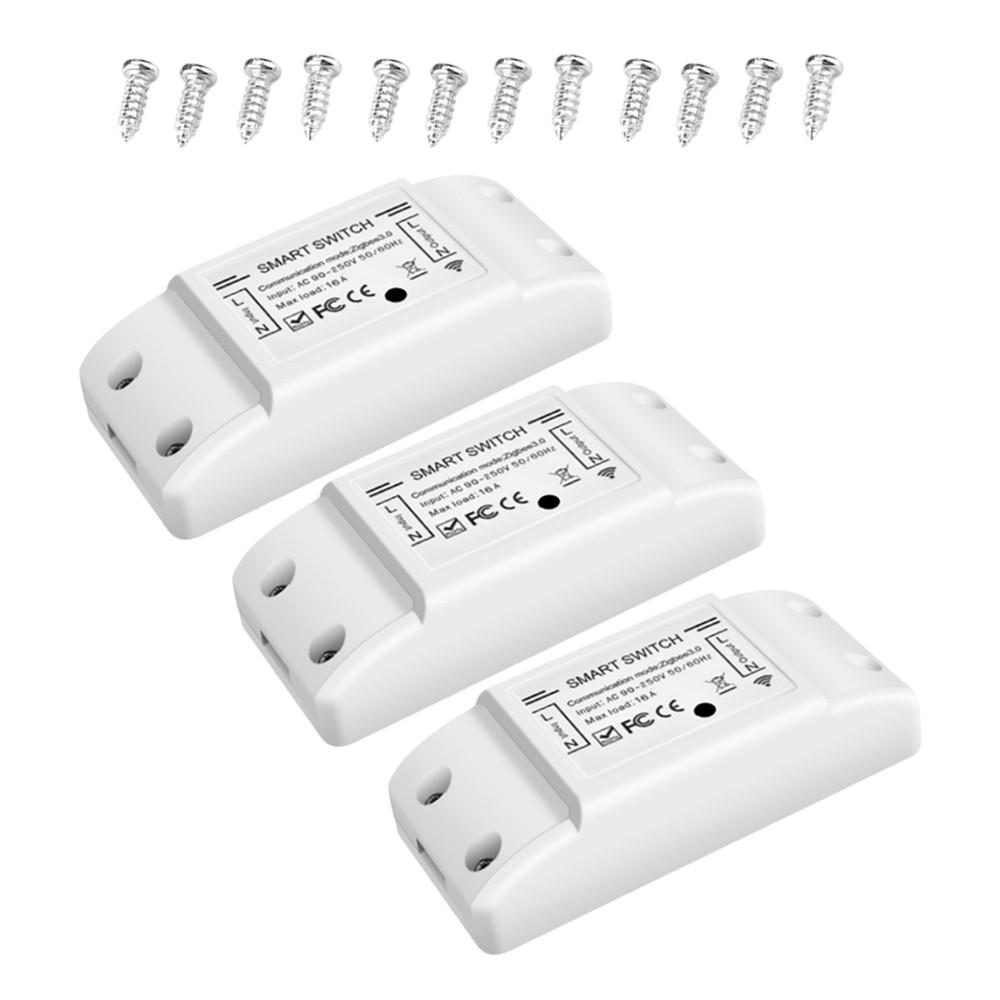 3Pcs WiFi and BT Smart Switch 10A 2200W Dual Mode On/Off Device Universal Smart Home Automation Module  |   Access Control Systems Access Control Systems Access Control Systems