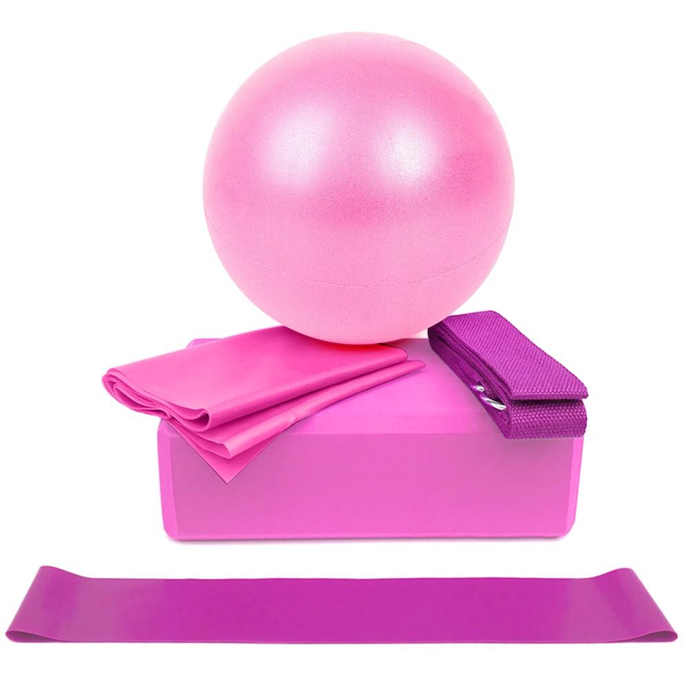 5pcs Yoga Equipment Set Pink |   Smart Home System Smart Home System Pink