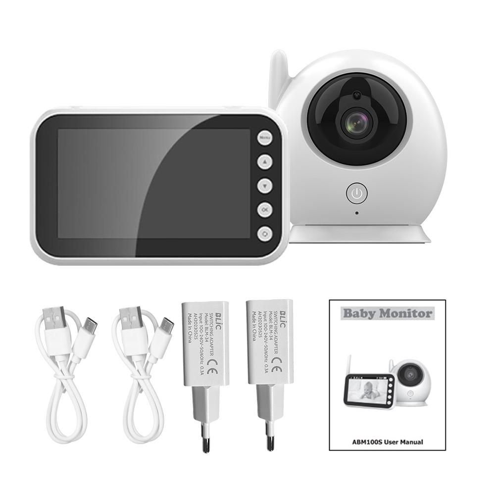 720P 2.4GHz FHSS Baby Monitor with Camera 4.3 Inch LCD Screen Video Camera  |   Wireless Wifi & IP Security Cameras Home Security System Wireless Wifi & IP Security Cameras