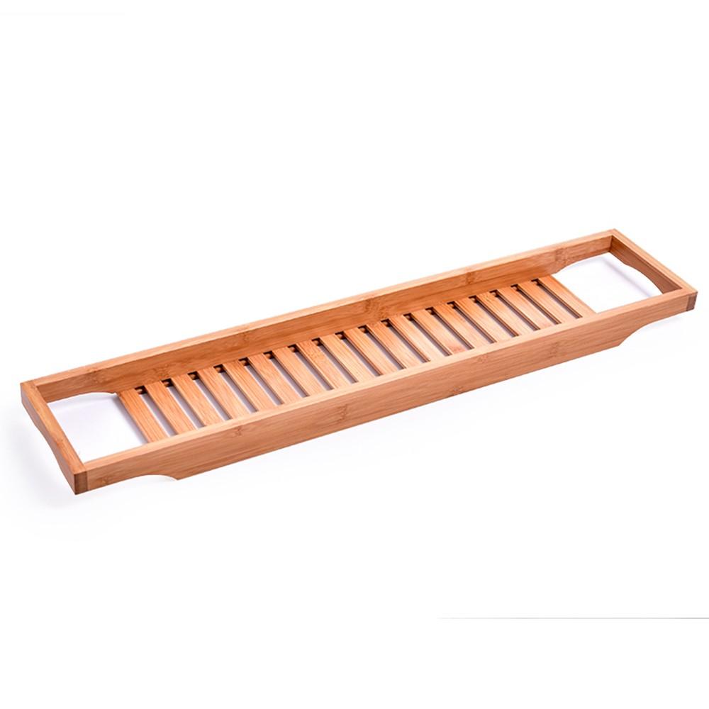 Bathtub Caddy Tray Bamboo Spa Bathtub Caddy Organizer Brown |   Smart Home System Smart Home System Brown