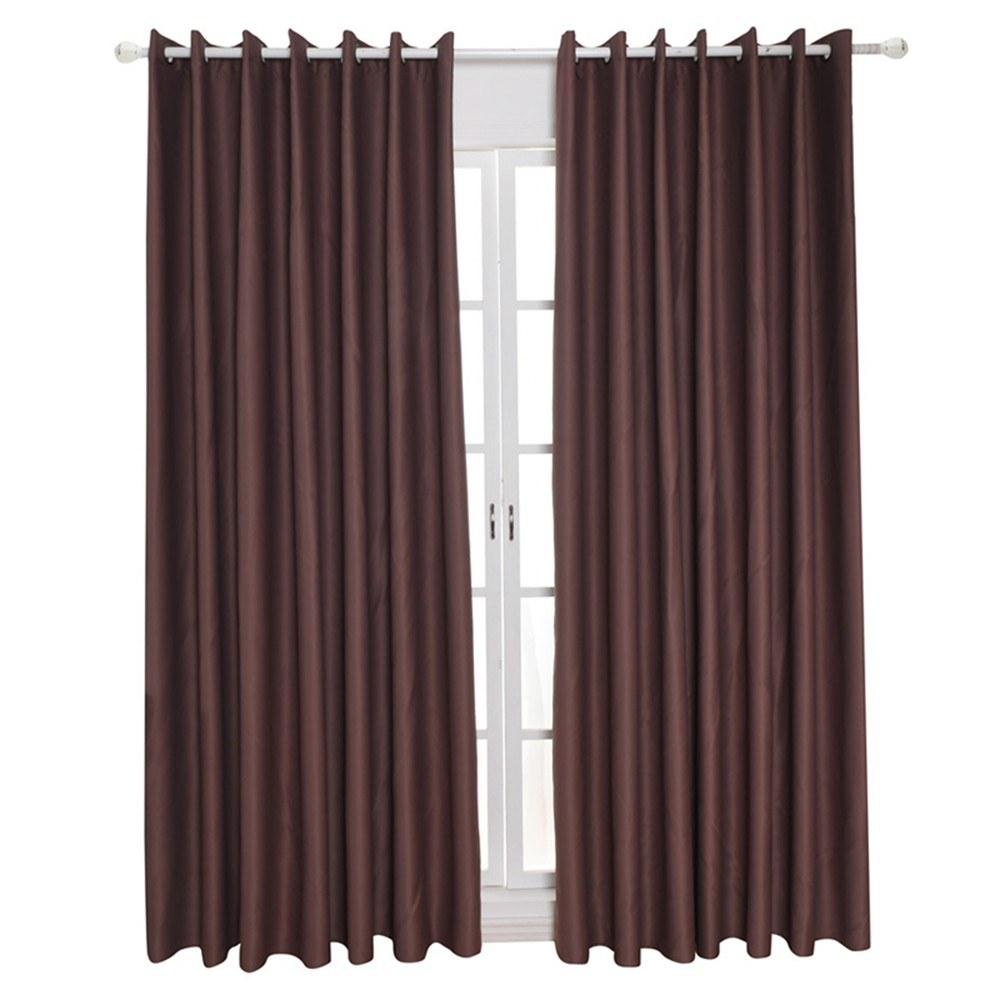 Blackout Curtains Brown |   Smart Home System Smart Home System Brown