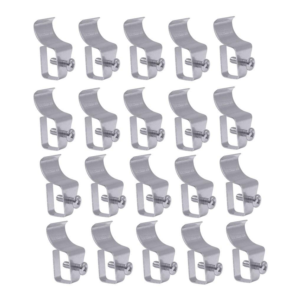 Convenient wall hooks camera hooks Blink Mini Vinyl Siding Hooks Clips No Holes Needed Easy Installation Bracket Stainless Steel Hooks Outdoor Wall Mounts Holder for Security Camera Silver |   Smart Home System Smart Home System Silver