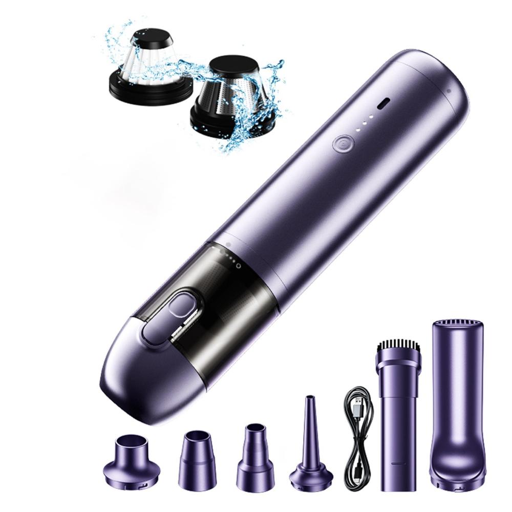 Cordless Brushless Vacuum Cleaner 16KPa High Power Cordless Home Appliance Vacuum Cleaner Purple |   Vacuum Cleaners Smart Living Purple