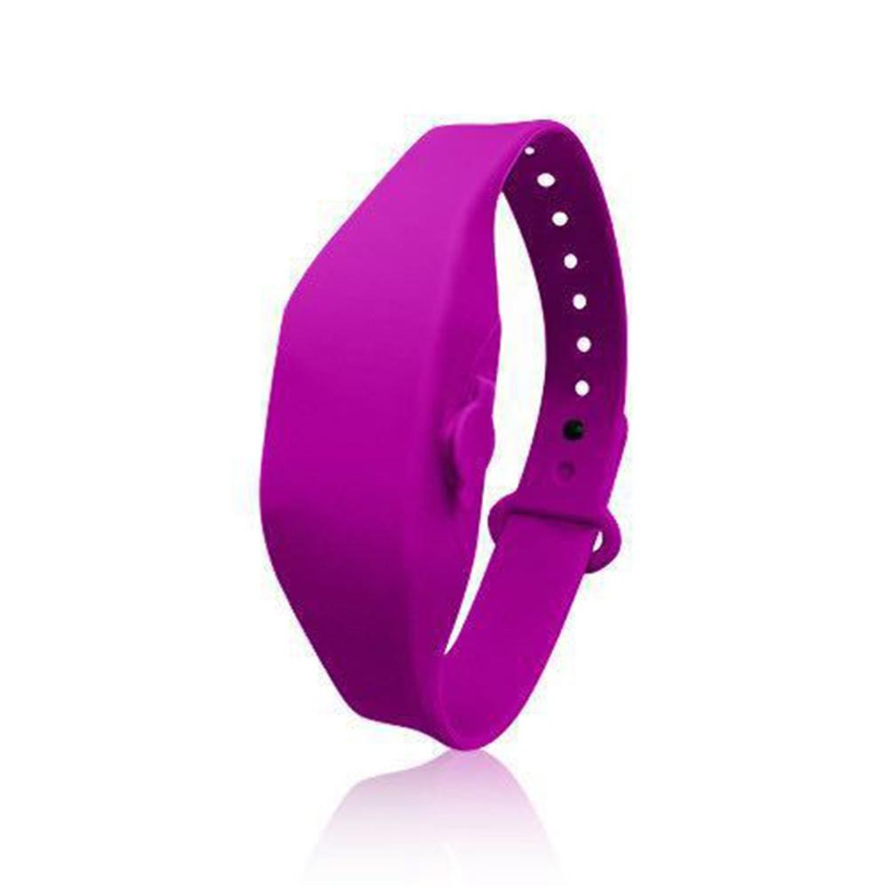 Deal convenient Wristband Hand Cleanser Dispenser Wearable Squizzy Wristband Hand Cleansing Dispenser Refillable & Portable Bracelet for Kids Teens and Adults Traveling Purple |   Smart Home System Smart Home System Purple