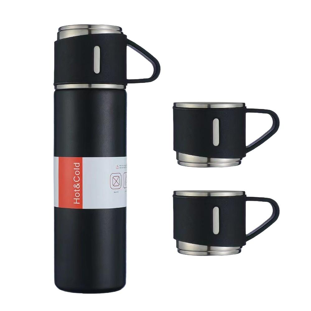 Double Layer Stainless Steel Vacuum Insulated Water Bottle Coffee Mug Thermal Bottle 12H Keeps Hot and Cold Leakproof Suitable for Home Office Outdoor Travel  |   Small Appliances Kitchen & Dining Small Appliances