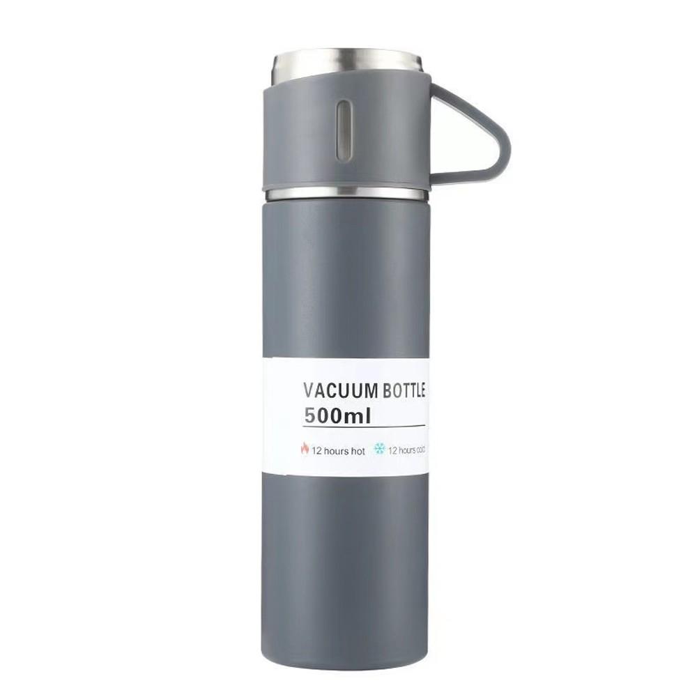 Double Layer Stainless Steel Vacuum Insulated Water Bottle Coffee Mug Thermal Bottle 12H Keeps Hot and Cold Leakproof Suitable for Home Office Outdoor Travel  |   Small Appliances Kitchen & Dining Small Appliances