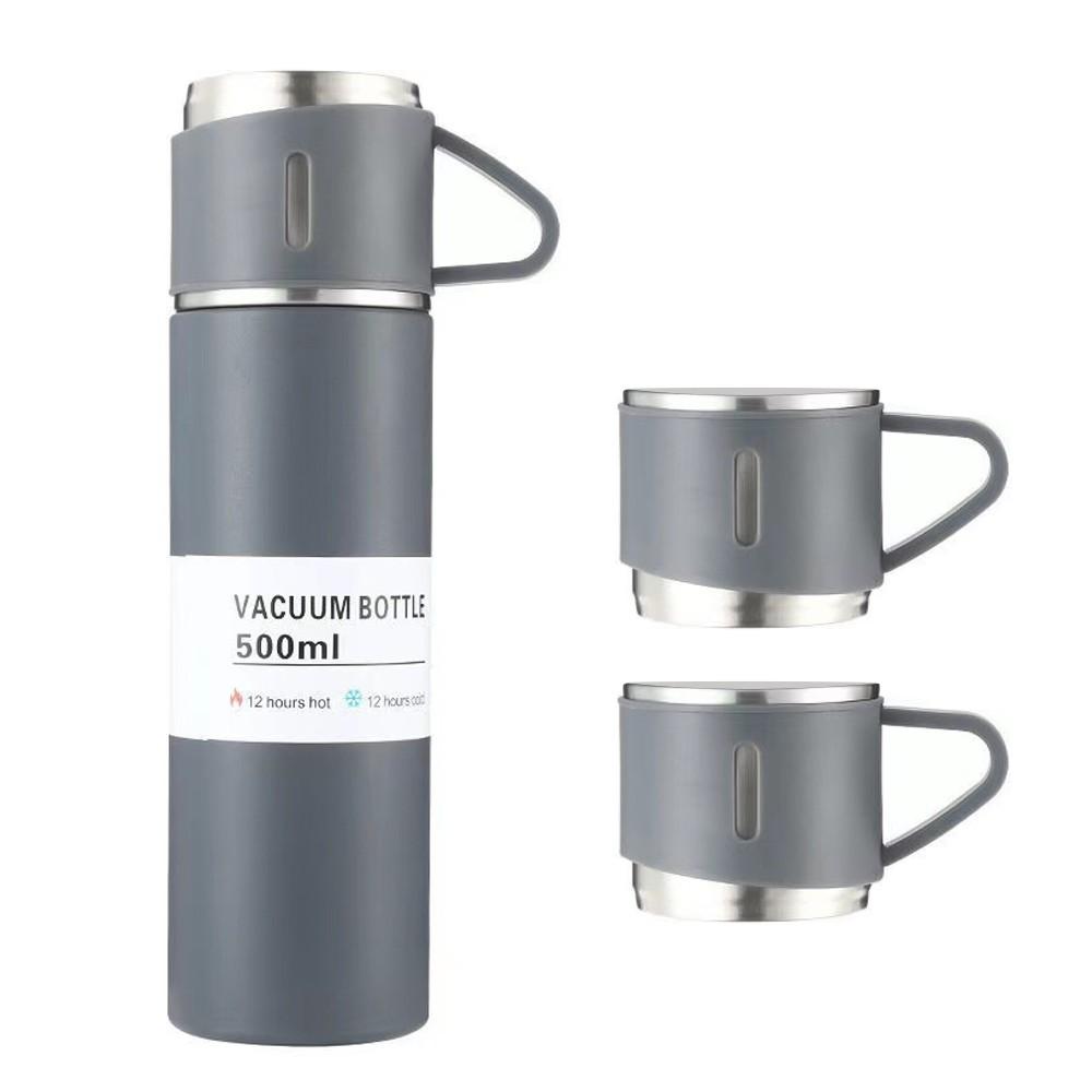 Double Layer Stainless Steel Vacuum Insulated Water Bottle Coffee Mug Thermal Bottle 12H Keeps Hot and Cold Leakproof Suitable for Home Office Outdoor Travel  |   Small Appliances Kitchen & Dining Small Appliances