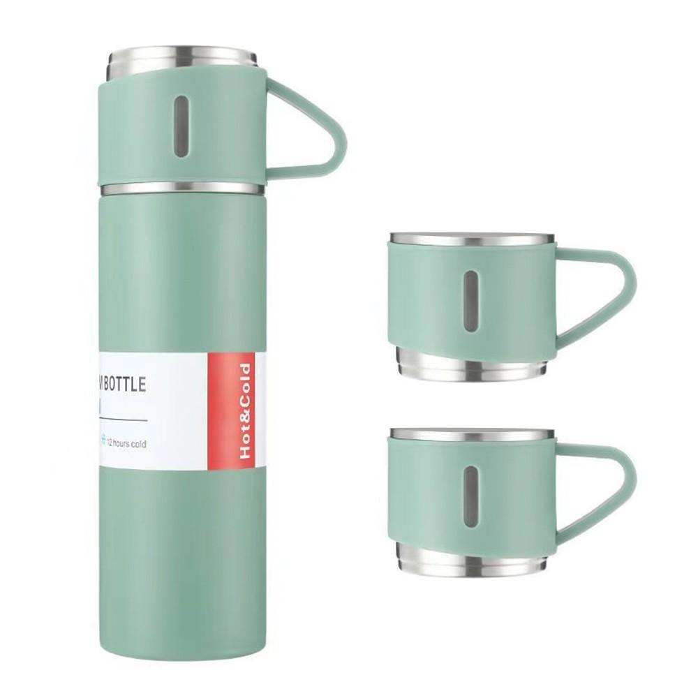 Double Layer Stainless Steel Vacuum Insulated Water Bottle Coffee Mug Thermal Bottle 12H Keeps Hot and Cold Leakproof Suitable for Home Office Outdoor Travel  |   Small Appliances Kitchen & Dining Small Appliances