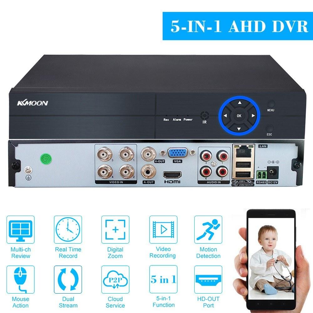 DVR 4-way 5M-N Analog DVR HD DVR Surveillance Host  |   Wireless Wifi & IP Security Cameras Home Security System Wireless Wifi & IP Security Cameras