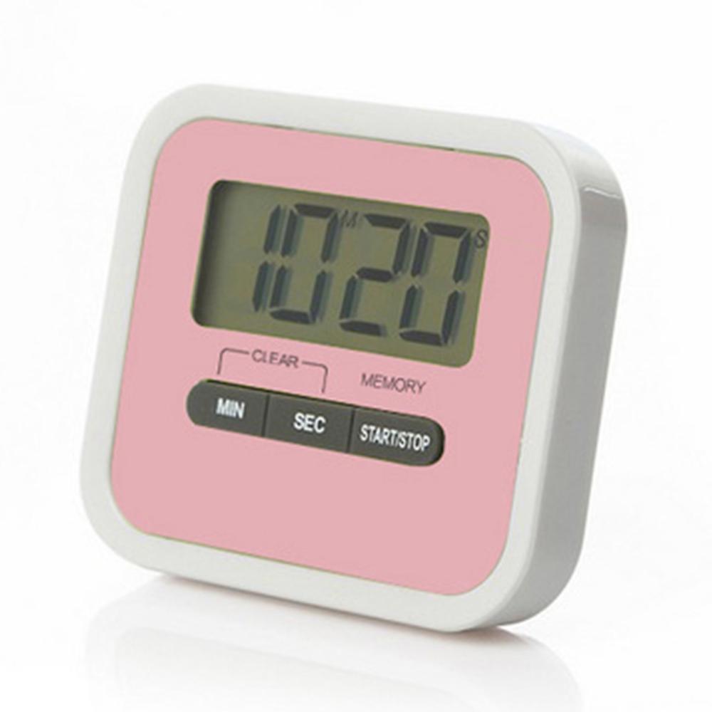 Magnet Kitchen Timer 100-Minute Digital Count Up & Countdown Timers Pink |   Small Appliances Kitchen & Dining Pink