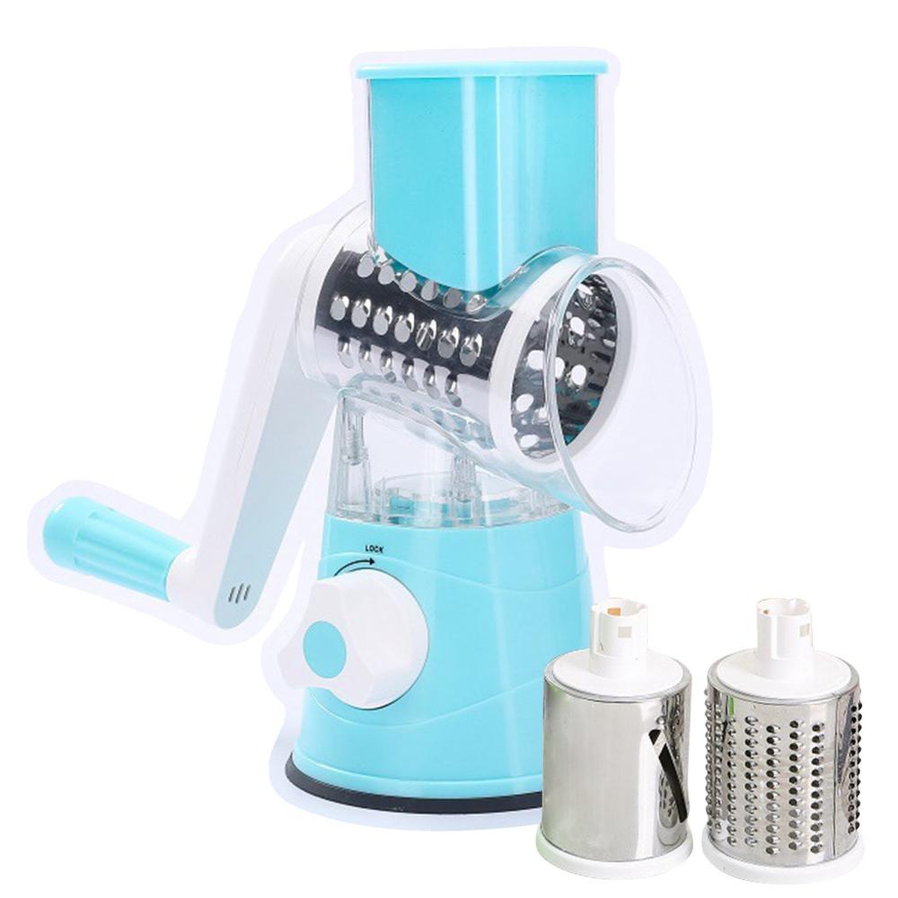 Manual Rotary Cheese Grater Blue |   Small Appliances Kitchen & Dining Blue