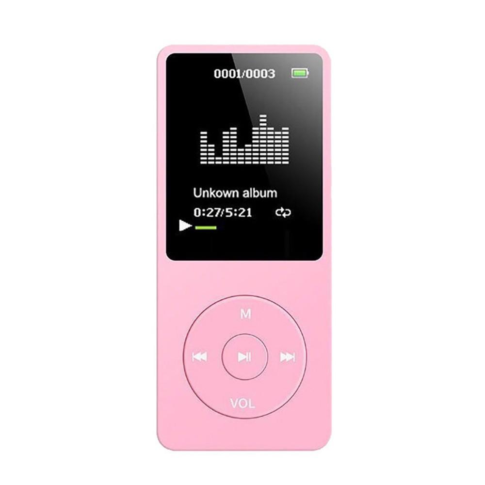 MP3/MP4 Player 64 GB Music Player 1.8inch Screen Portable MP3 Music Player with FM Radio Voice Recorder Pink |   Smart Home System Smart Home System Pink