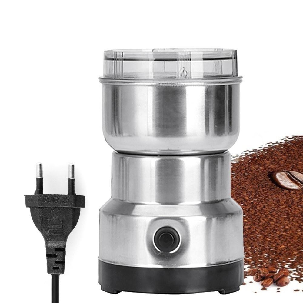 Multifunction Smash Machine Electric Cereals Grain Grinder Mill Spice Herbs Pulverizer Grinding Machine Tool Silver |   Smart Home System Smart Home System Silver