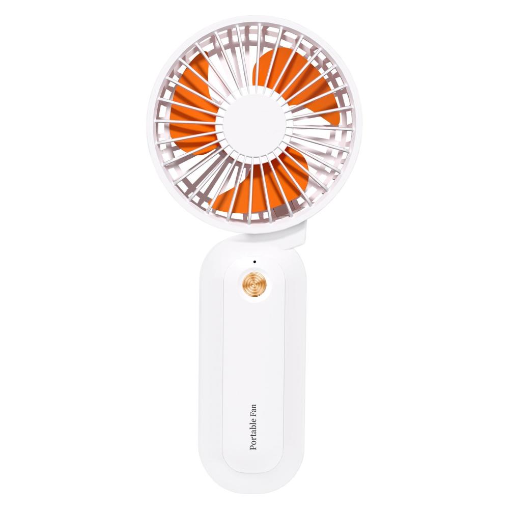 Neck Hanging Fan Portable Handheld Fan Multi-functional Electric Fan with 3 Adjustable Wind Speeds Rechargeable Orange |   Health Monitors & Testing Health Monitors & Testing Health Monitors & Testing