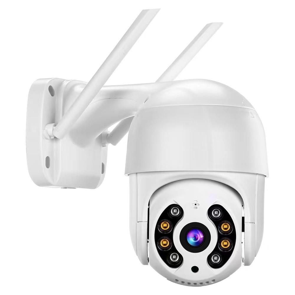 Outdoor WiFi PTZ Camera, 2MP Wireless WiFi IP Camera Home Security System with 360° View, Color Night Vision, 2-Way Audio, Motion Detection, Activity Alert, Remote Access, IP66 Waterproof  |   Wireless Wifi & IP Security Cameras Home Security System Wireless Wifi & IP Security Cameras