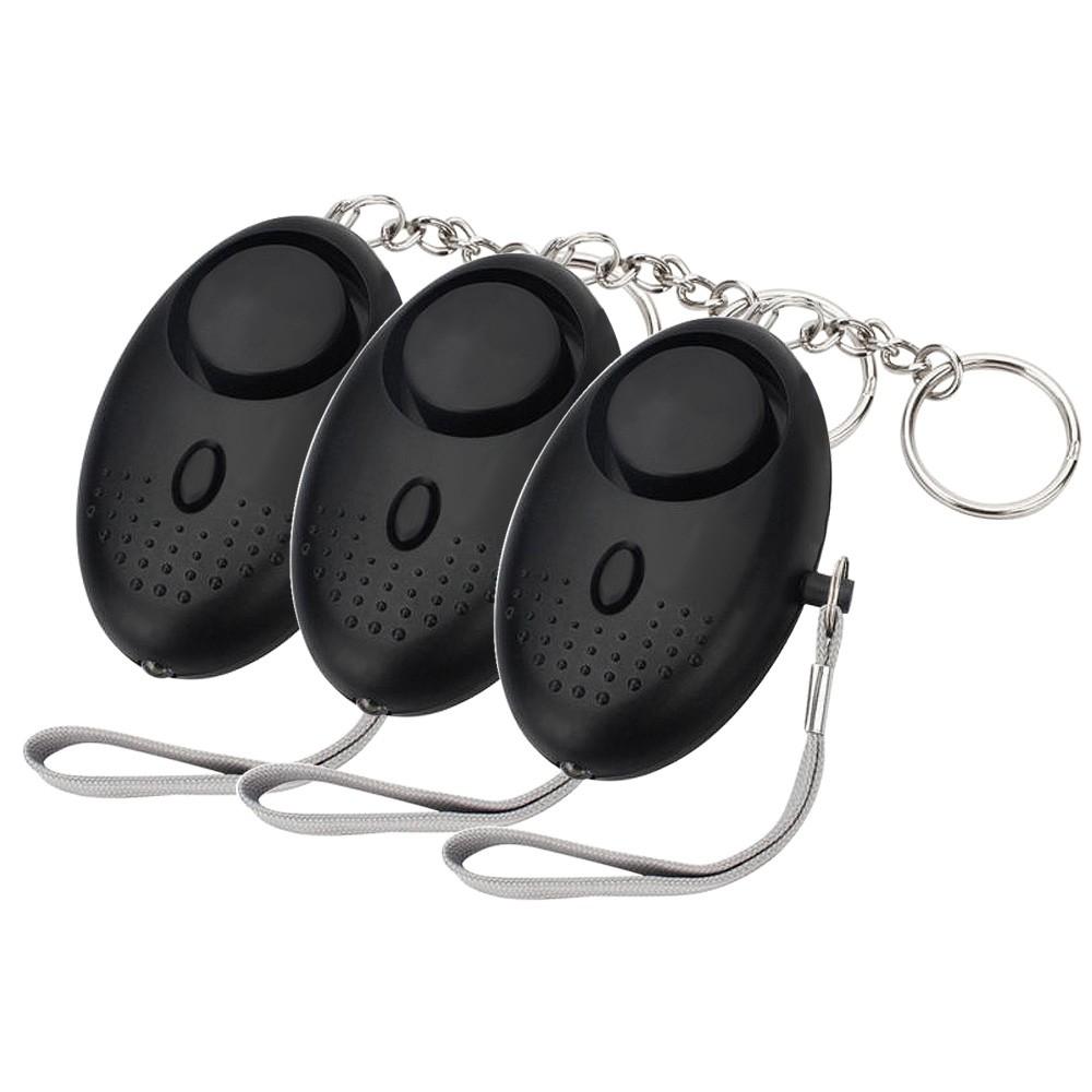 Personal Alarm 120-130dB Safe Sound Emergency Self-Defense Security Alarm Keychain Black |   Alarm Systems Alarm Systems Alarm Systems