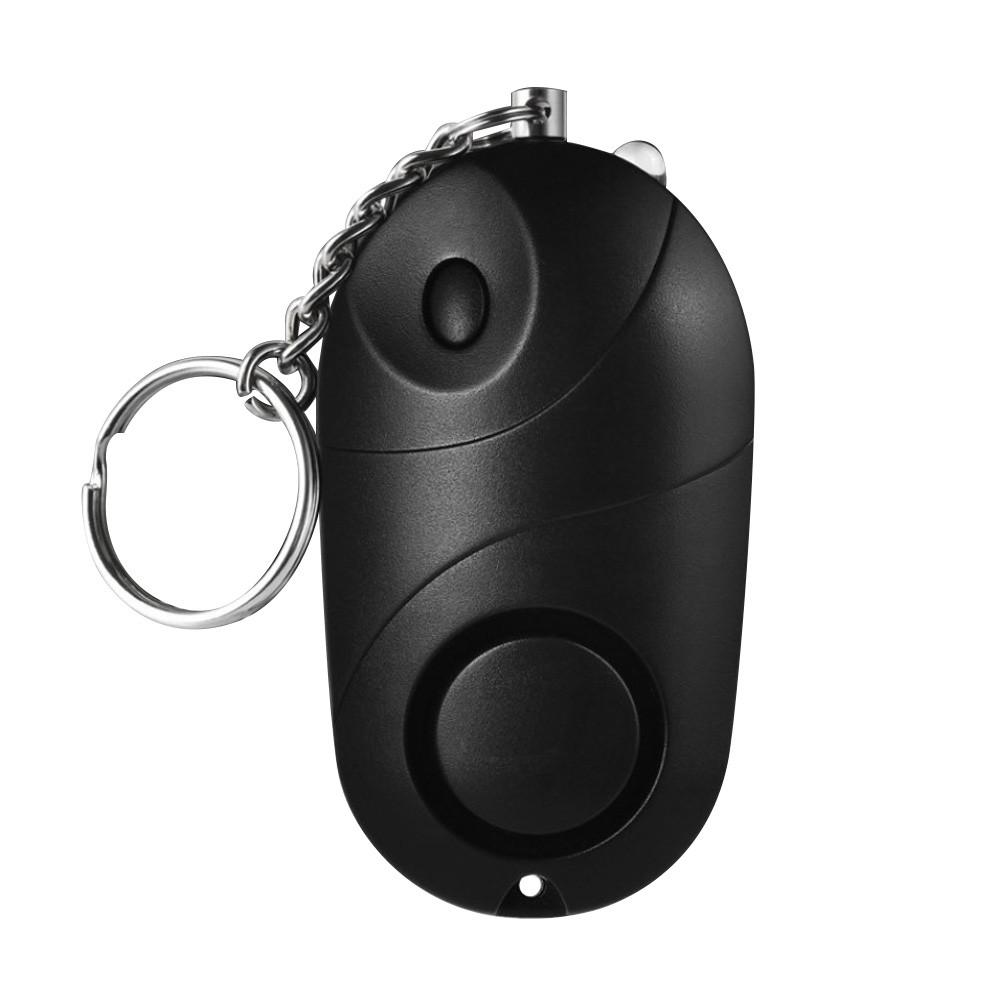 Personal Alarm 120-130dB Safe Sound Emergency Self Defense Security Alarm Keychain LED Flashlight Black |   Alarm Systems Alarm Systems Alarm Systems