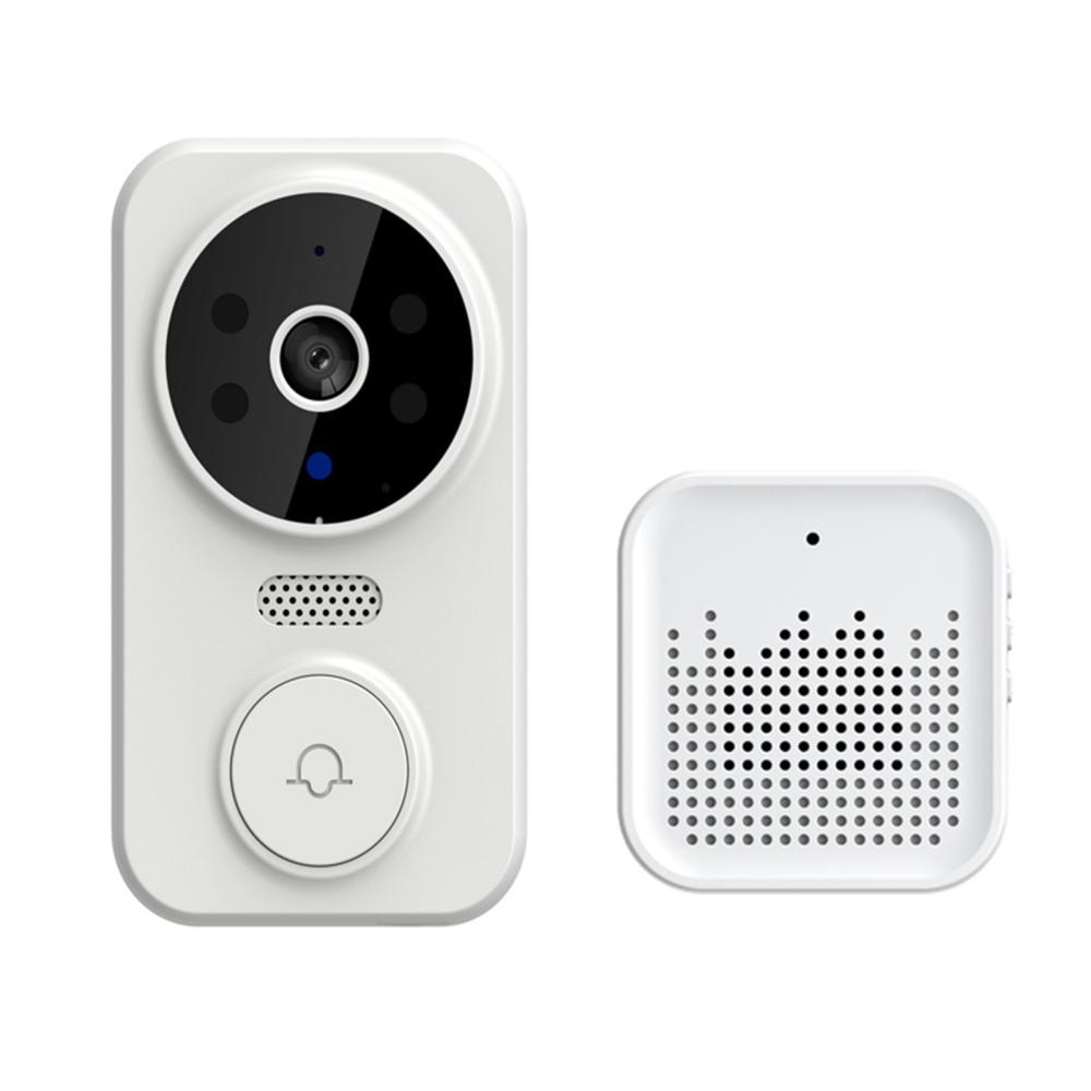 S3 Smart Video Doorbell Ulooka App White |   Wireless Wifi & IP Security Cameras Home Security System White