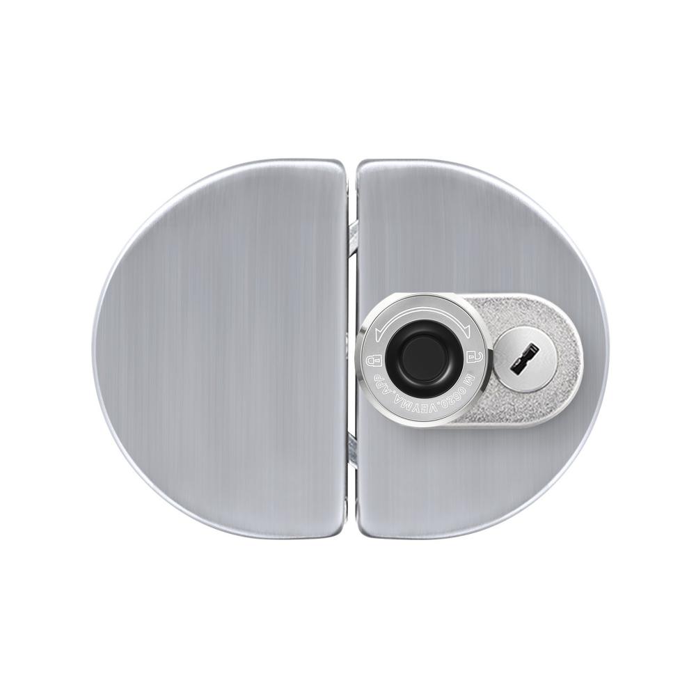 Smart Glass Door Lock Silver |   Smart Home System Smart Home System Silver