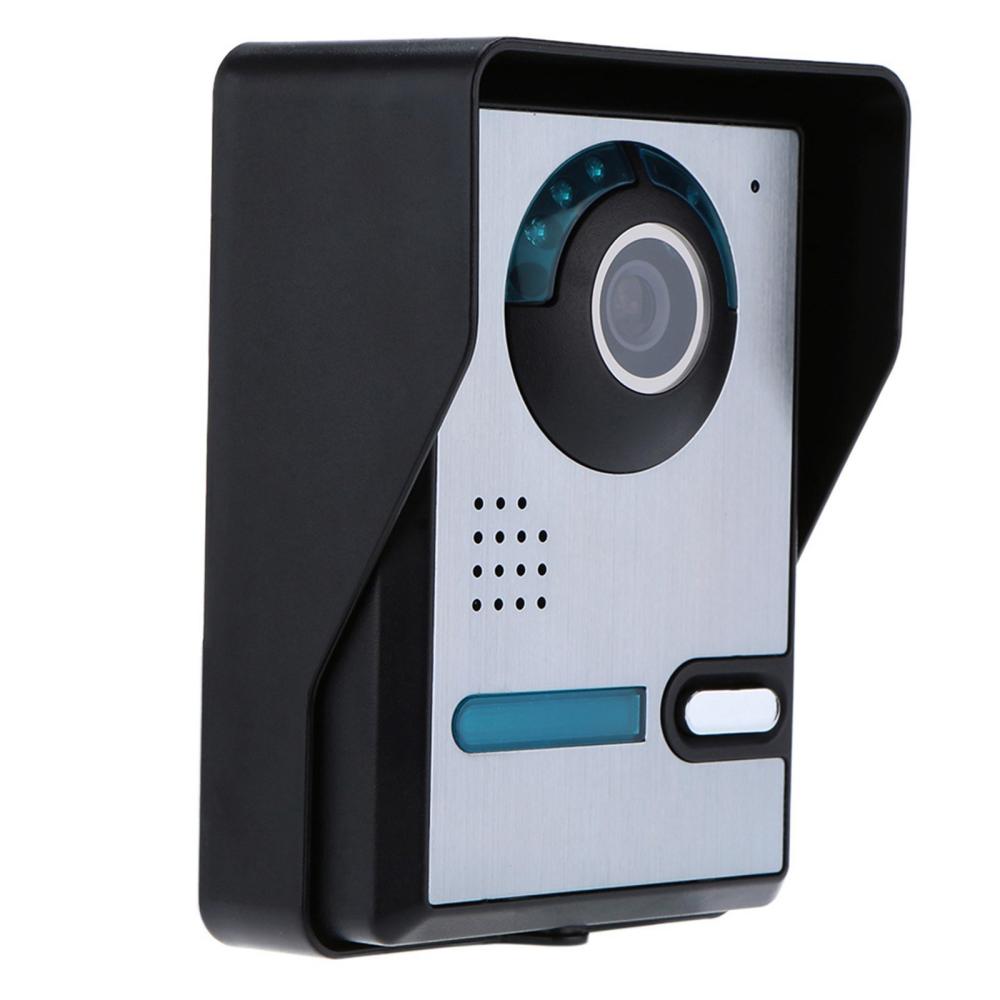 Video Doorbell Video Door Phone with 7” Color TFT LCD Monitor Screen 5 IR LEDs 16 Music Rings Adjustable Volume Brightness for Home Office Security  |   Access Control Systems Access Control Systems Access Control Systems