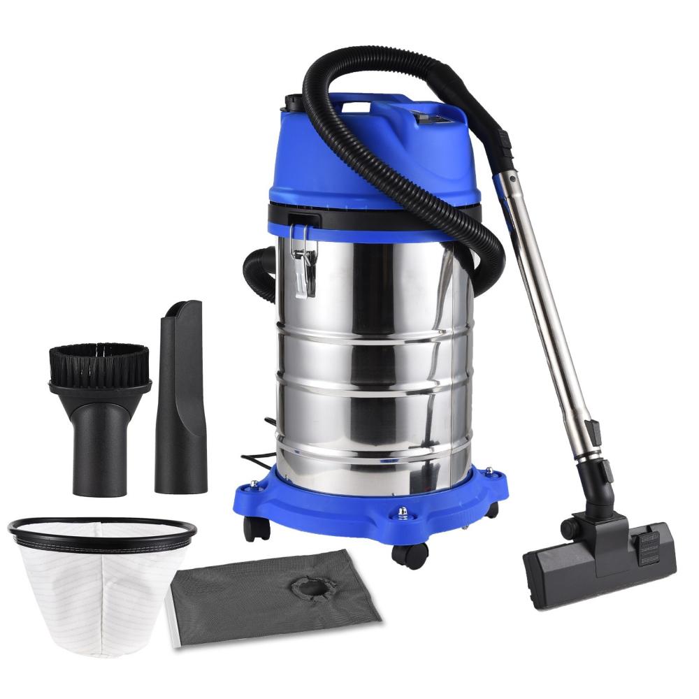 Wet Dry Vacuum Cleaner 1400W Multifunctional Extractor Vacuum Floor Cleaner 30L/8 Gallons 18Kpa Suction for Home Garage Car Hotel Workshop Commercial Use  |   Vacuum Cleaners Smart Living Vacuum Cleaners